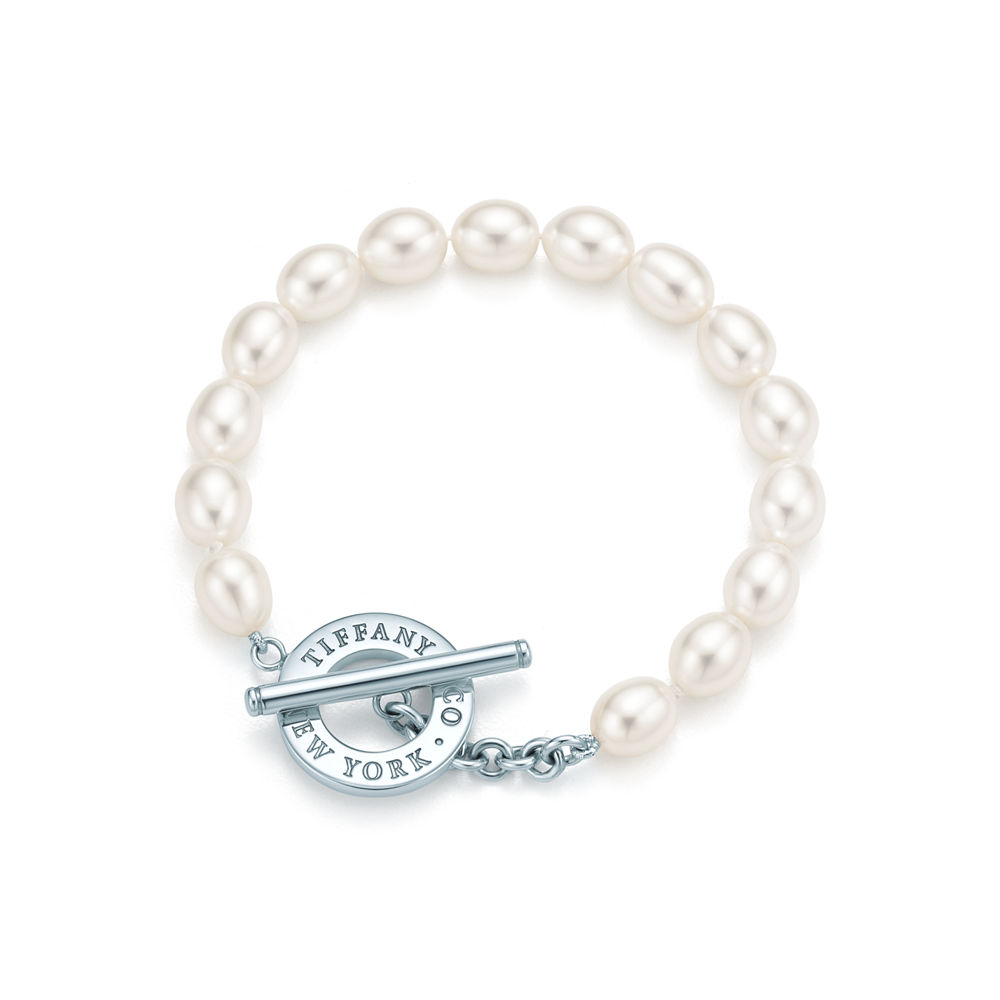Bracelet Jonc Perles Lumineuses Brillant